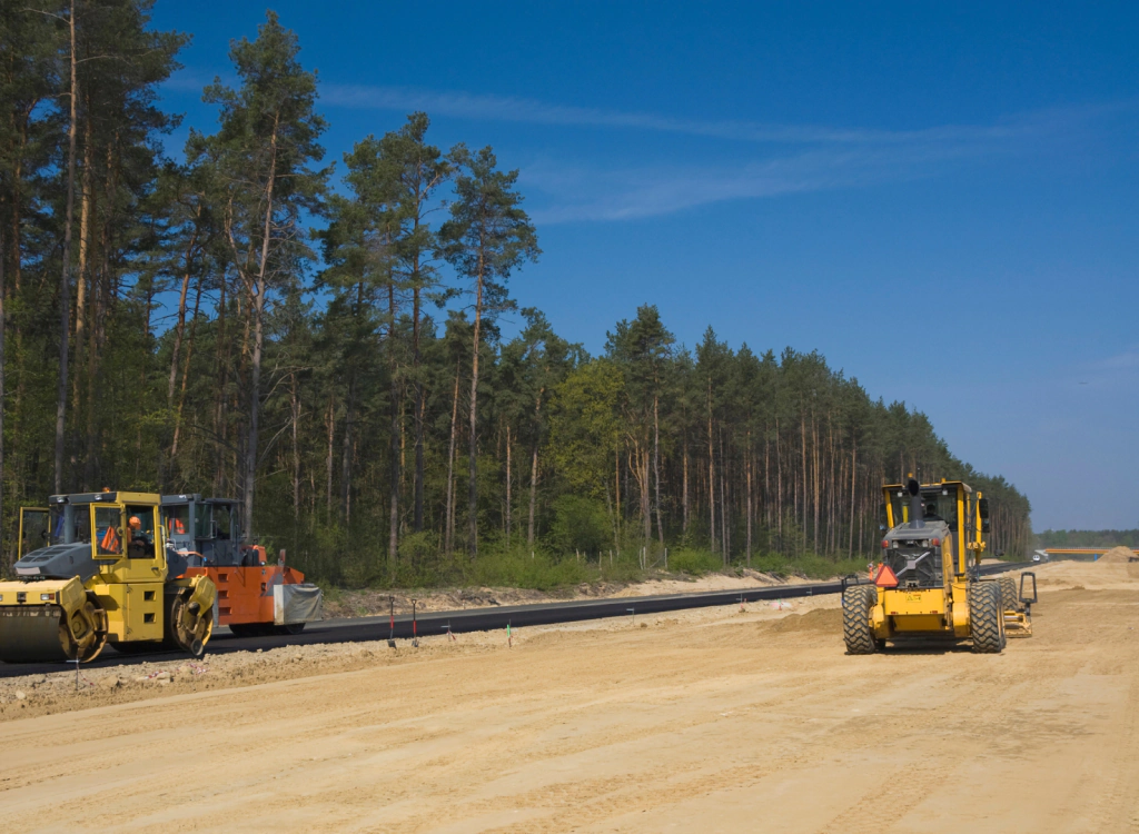 road grading