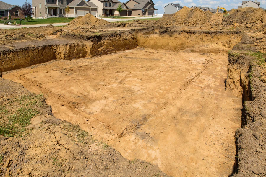 service basement excavation work